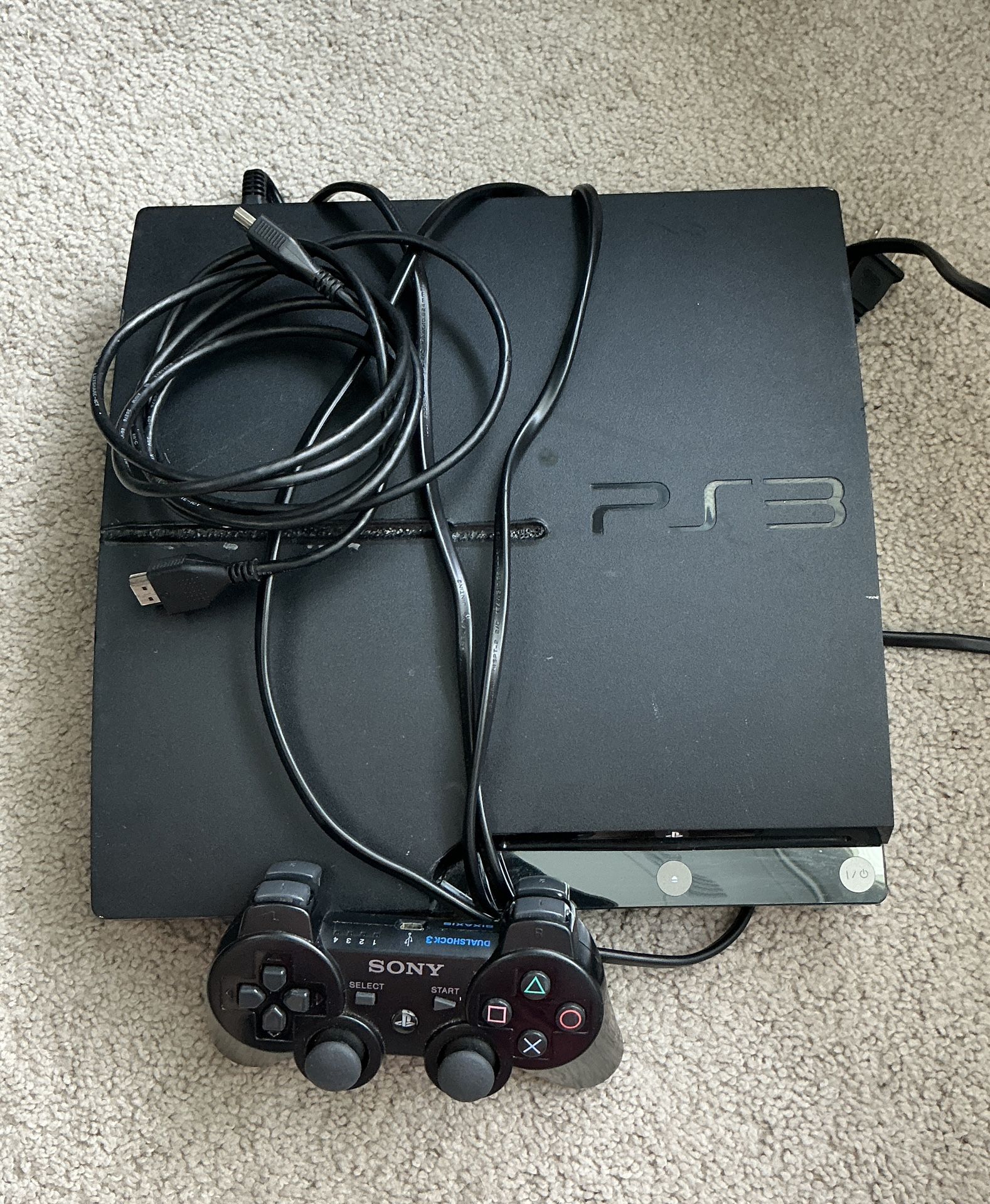 PS3 game system WORKS, disk drive repair required