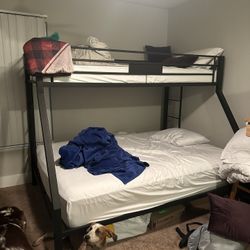 Twin XL Over Queen Bunk Bed