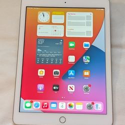 Very Nice APPLE iPad 5 128GB WIFI PLUS 4G CELLULAR UNLOCKED iOS16 