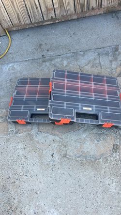 Plastic Parts Organizer Cases – Set of 2
