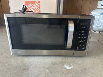 Vissani Countertop Microwave in Stainless Steel