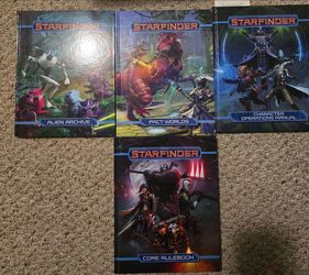 Star Finder TTRPG Book Lot