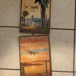 LA and SF old frames- small