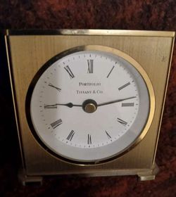 Tiffany & Co. Portfolio Vintage Clock