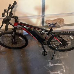 350W Full Aluminum Electric Bike for Adults & Teens, 21-Speed 26" Commuter E-Bike with Dual Disc Brakes, 40-Mile Range & Comfort Seat, for City Cyclin