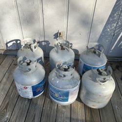 15 Lb. Empty Propane Tanks. Good Conditions.