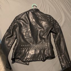 Woman’s Affliction Leather Jacket Size XSmall