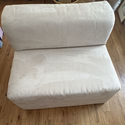 Futon chair (folds to twin bed)