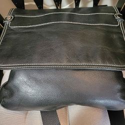 Leather Crossbody  Handbag 