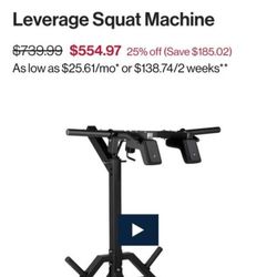 Titan Leverage Hack  Squat Machine