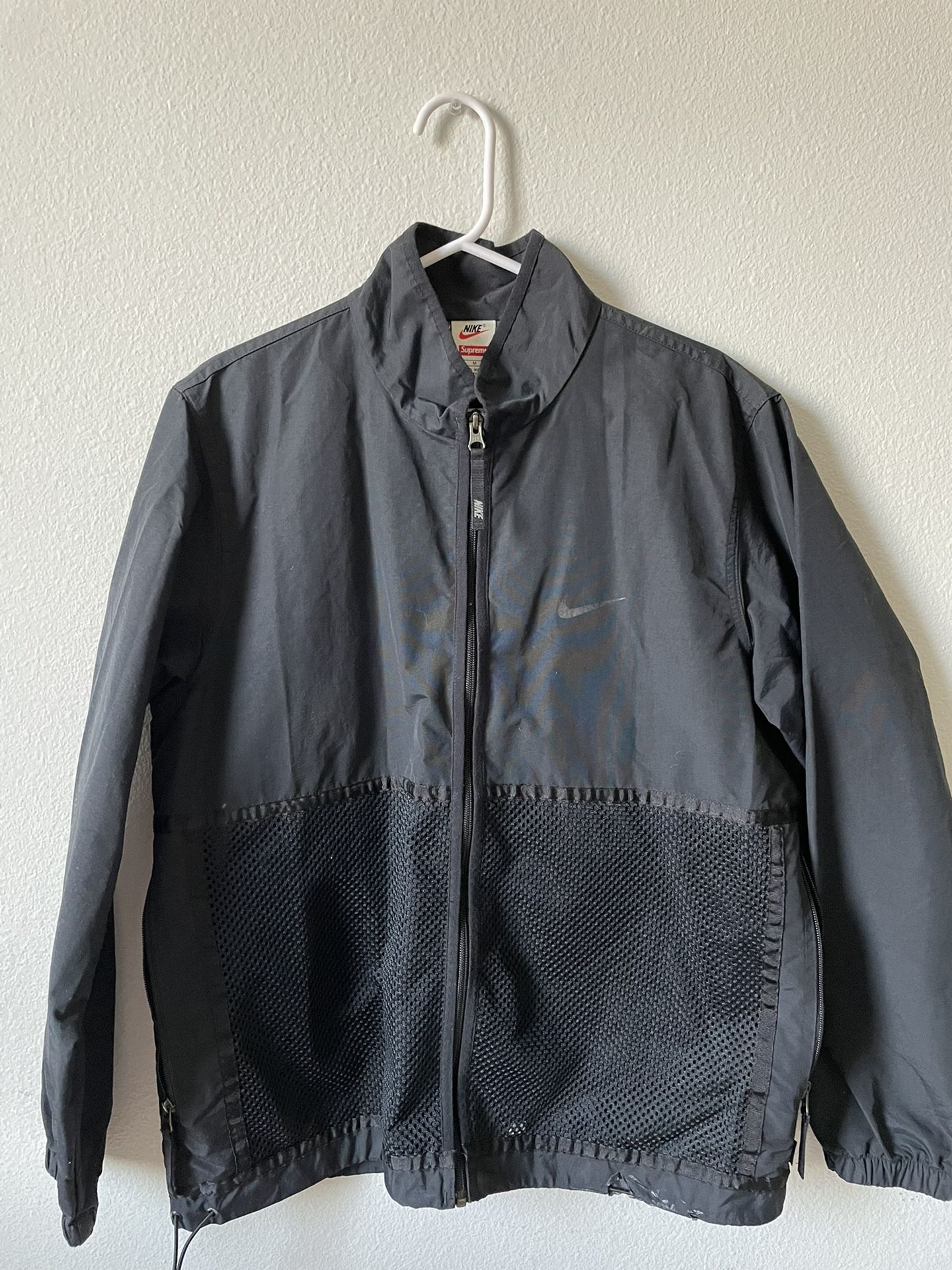 Supreme Nike Black Trail Running Jacket