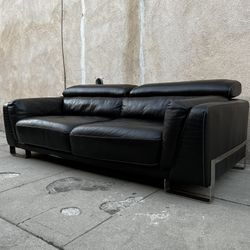 Vintage Leather Couch 