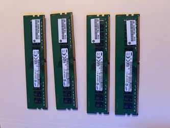 Samsung 64 gb ram (16x4) ddr4