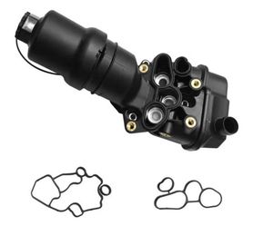 06F115397H Engine Oil Filter Housing Adapter w/Cooler & Filter Assembly w/Gaskets 