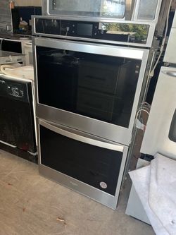 Stainless steel double wall oven