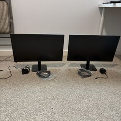 2 Acer 24 Inch Monitors