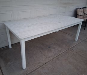 Large Wood Patio Table