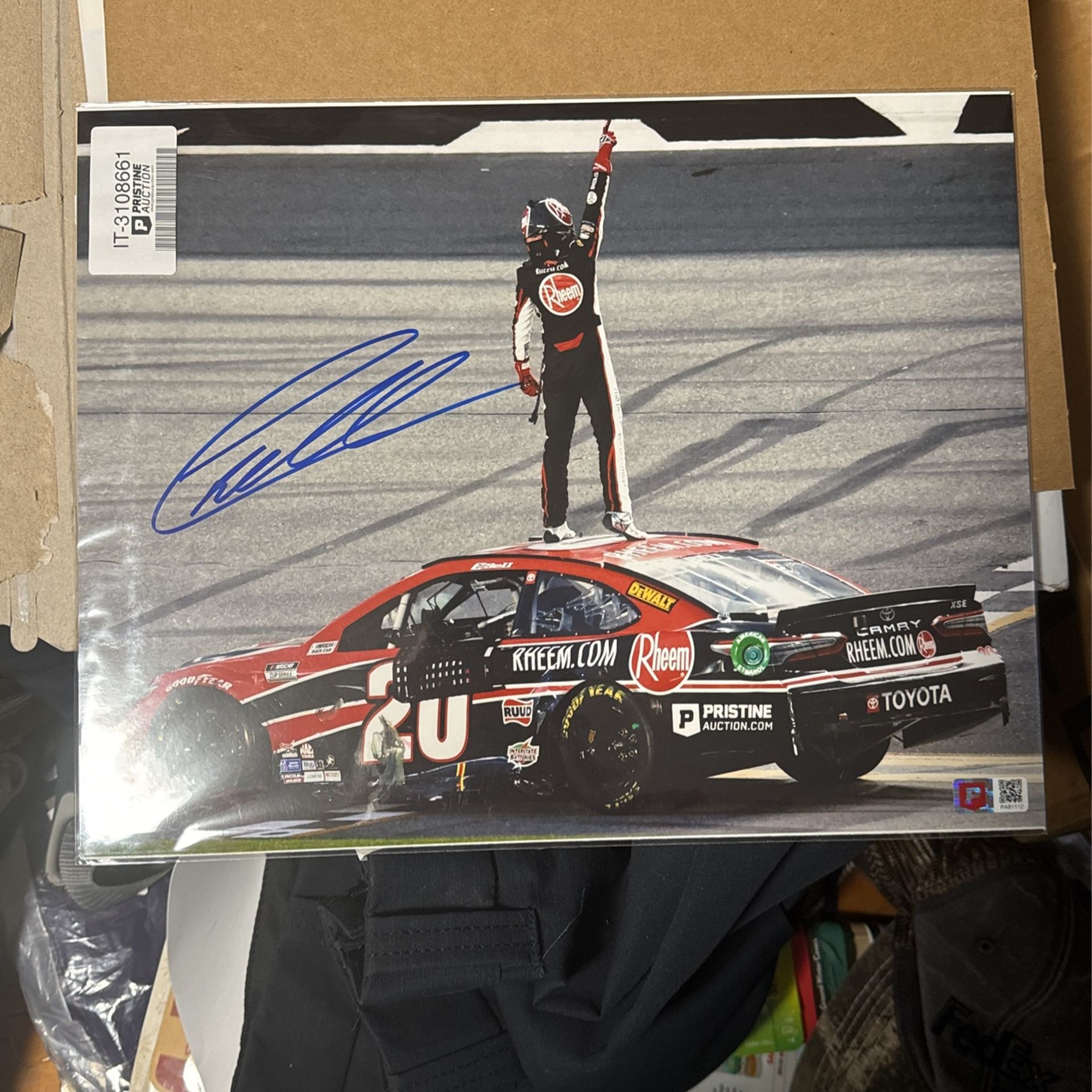 Christopher Bell Autographed Photos