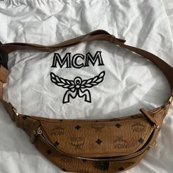 MCM Fursten Visetos Small Belt Bag Fanny