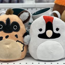 2 squishmallow 8”