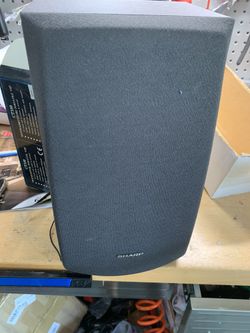Sharp speaker