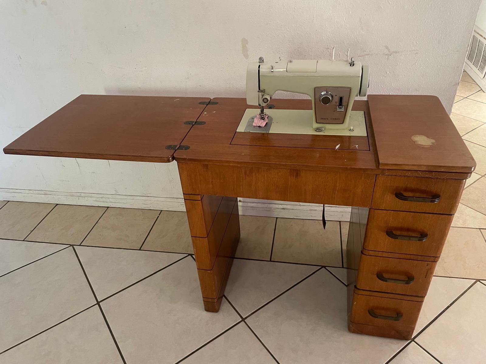 Sears Desk Sewing Machine