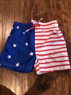 Short sun protect Cat & Jack 4th july toddler 2t