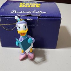 Vintage Disney Daisy Duck Collectible Christmas Tree Ornament