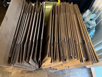Cardboard boxes