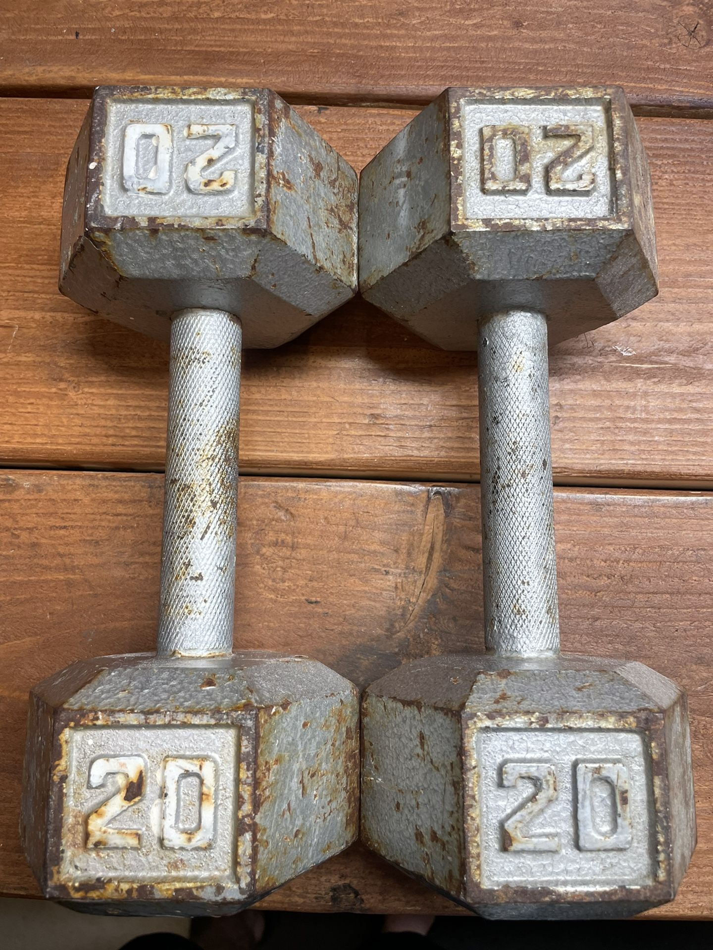 20 Pound Dumbells 