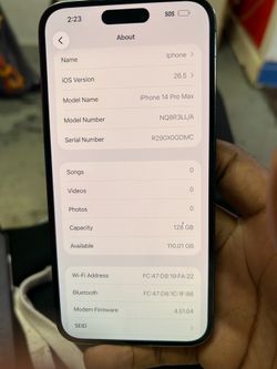 Iphone 14 Pro Max