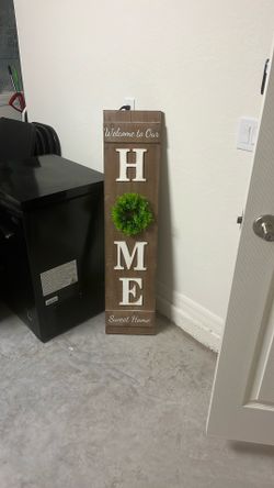 HOME sign