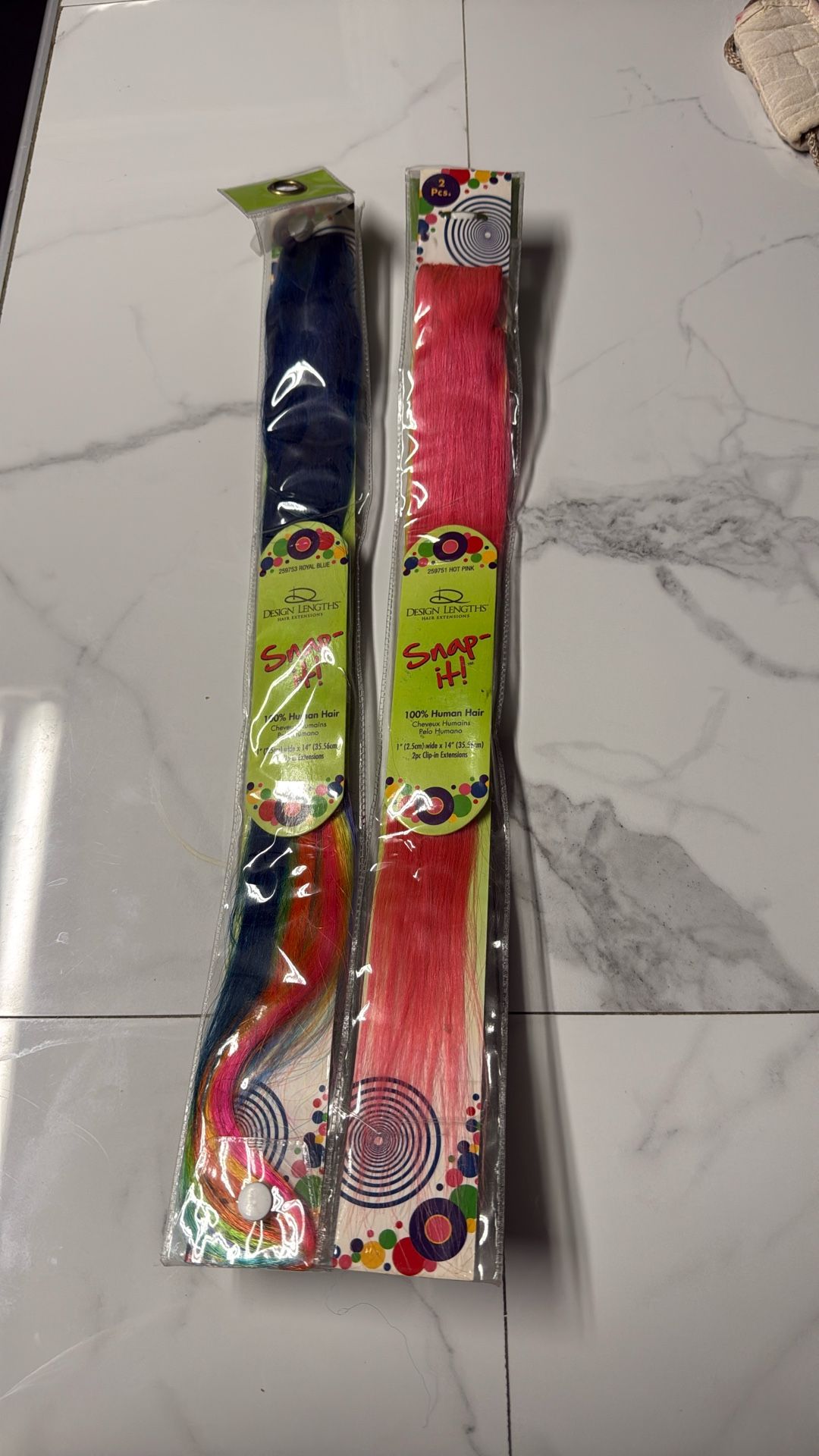 100% Human Hair  14 Inch Hair Clip Extensions 