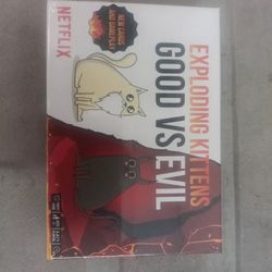🔥 NEW & SEALED Age 7+ MINI Card Game Exploding Kittens: Good vs Evil Netflix SDCC 2024🔥