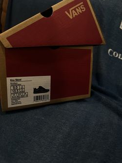 Knu skool vans all black size 9 men , 10.5 woman