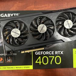 Gigabyte RTX 4070 WindForce OC