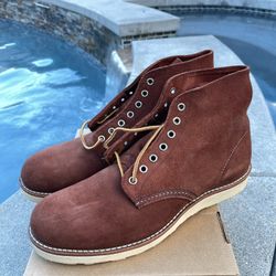 Red Wing Copper Suede Round Toe Boot 10 D