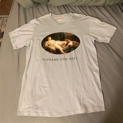 Supreme Leda And The Swan Tee light blue  Size M