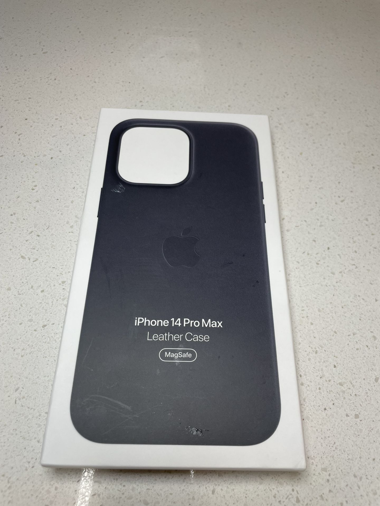 Apple iPhone 14 Pro Max Leather Case with MagSafe - Midnight