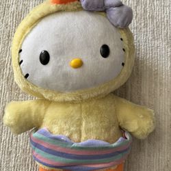 Limited Edition Easter Chick Hello Kitty Plush Doll