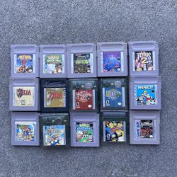 Nintendo Gameboy / Gameboy Color Games 