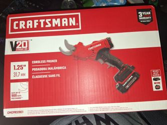 Craftsman cordless pruner COMES WITH BATTERY & CHARGER!!