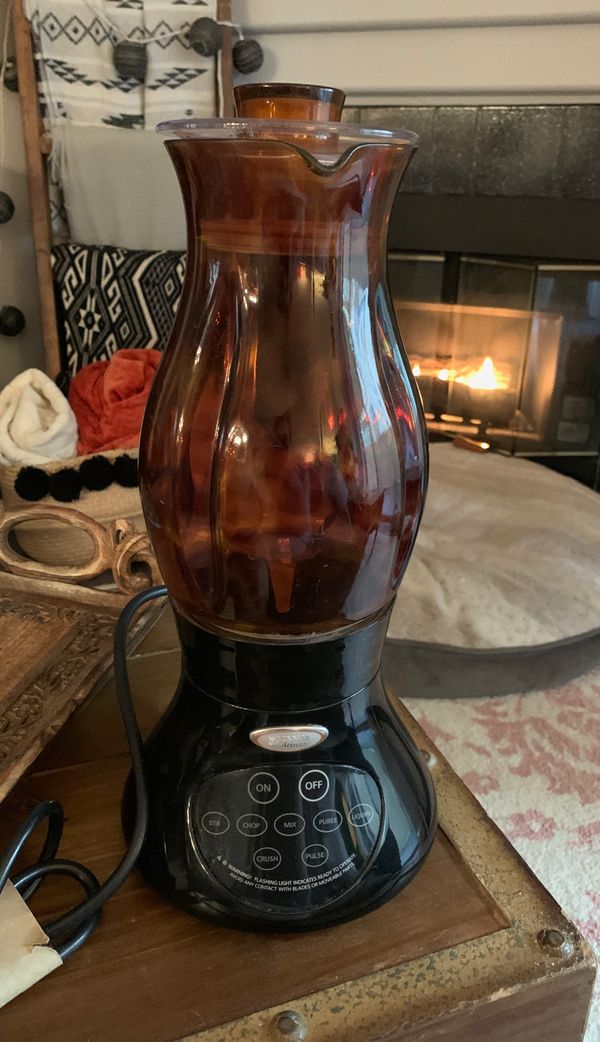 VINTAGE JENNAIR ATTREZZI BLENDER BASE WITH COPPER TORTOISE PITCHER for