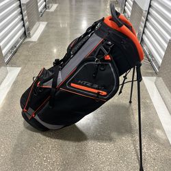HTZ 3.0 Lightweight Stand Golf Bag Dividers Straps like New