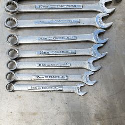 Craftsman Metric Wrenches Set Tool's 