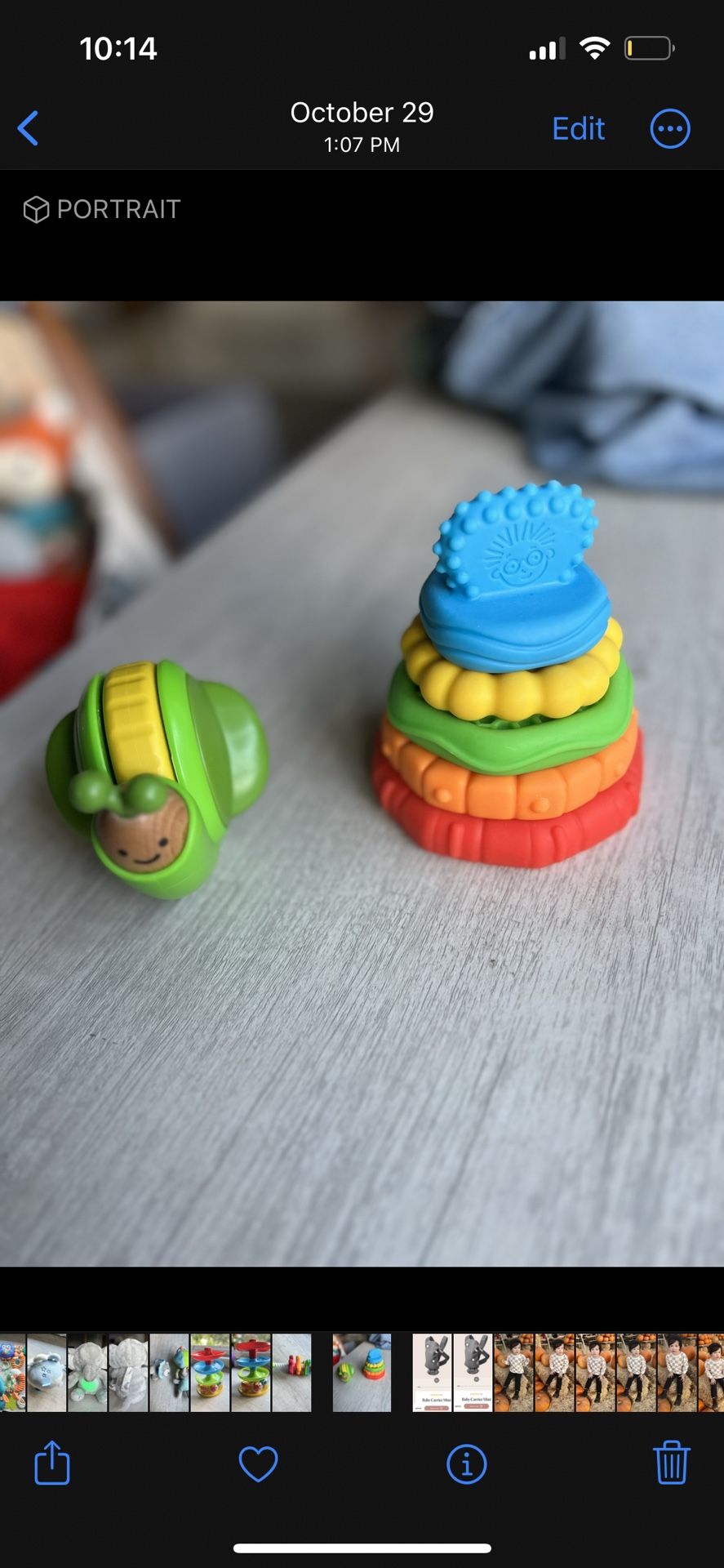 Baby Einstein Stack And Teethe