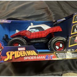 Marvel Spider-Man Car Truck RC Buggy With Turbo Boost Remote No. 33138 New not In box