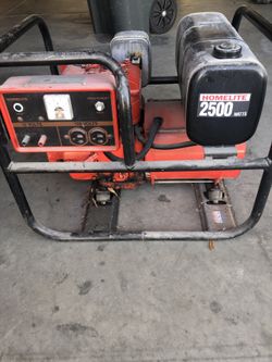 Homelite 2500watt generator