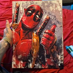 Deadpool Painting