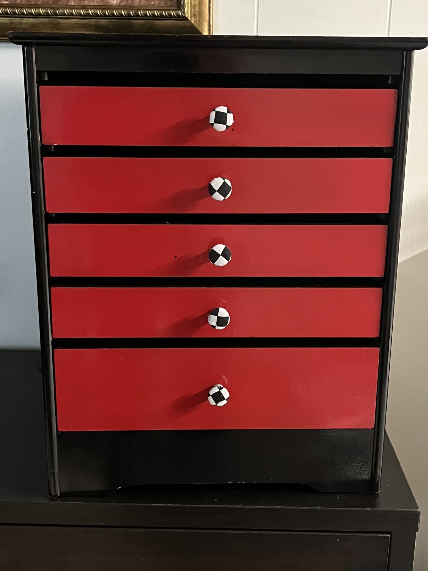 Drawers for toy cars or small children's toys